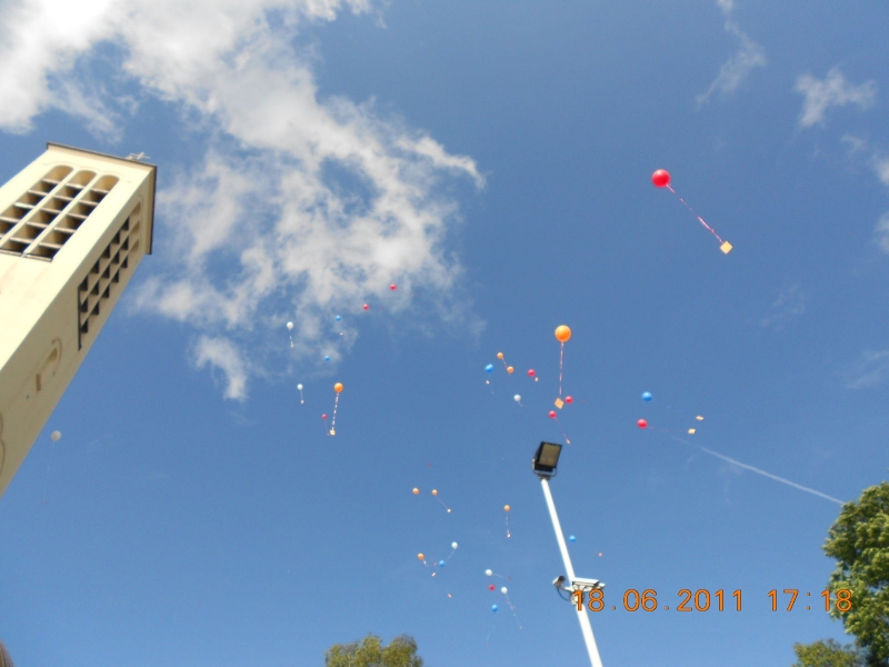 Foto ballonnen eeuwfeest 2011